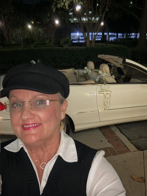 Victoria with the CLK350 at the Biltmore Ballrooms